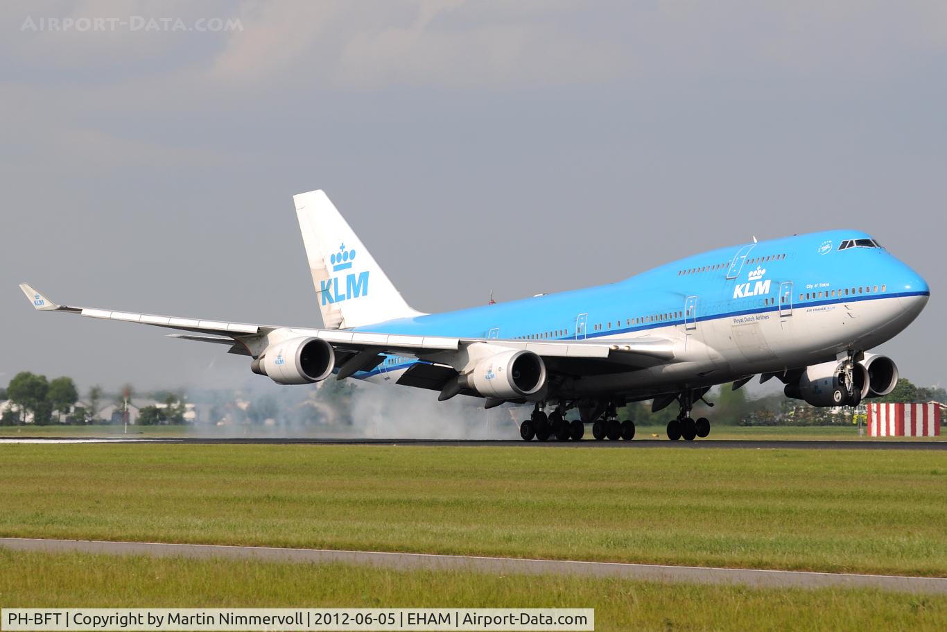 PH-BFT, 1997 Boeing 747-406BC C/N 28459, KLM