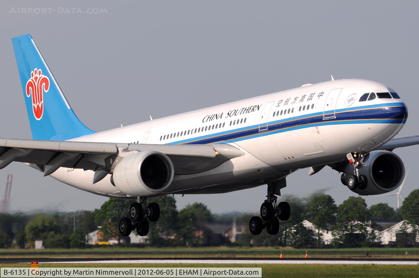 B-6135, 2010 Airbus A330-223 C/N 1096, China Southern Airlines