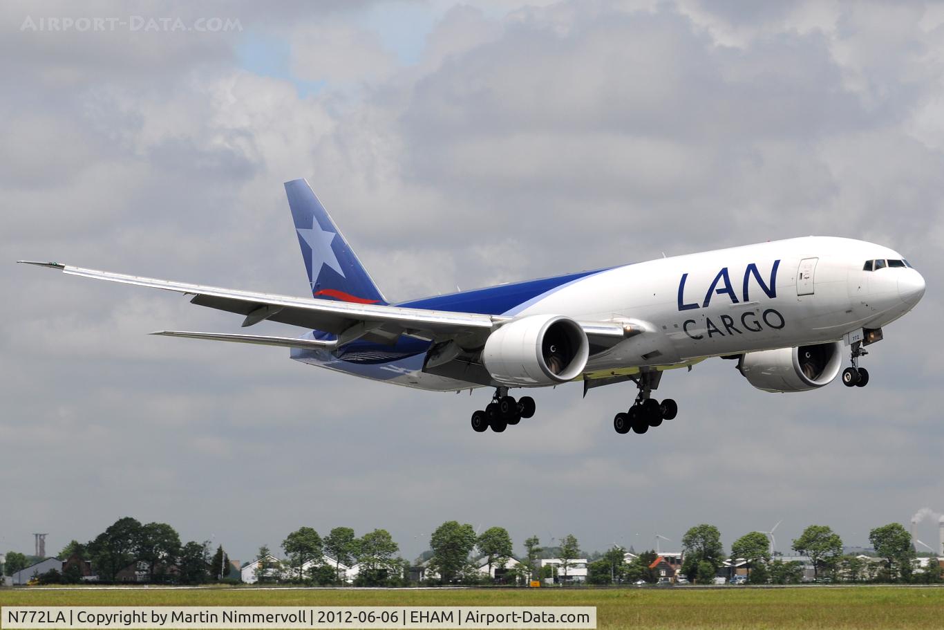 N772LA, 2009 Boeing 777-F6N C/N 37708, LAN Cargo