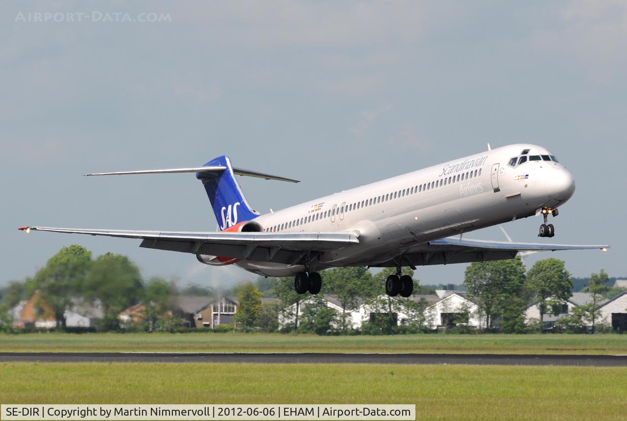 SE-DIR, 1991 McDonnell Douglas MD-82 (DC-9-82) C/N 53004, Scandinavian