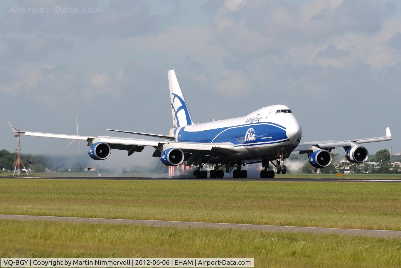 VQ-BGY, 2005 Boeing 747-428ERF C/N 33097, Air Bridge Cargo
