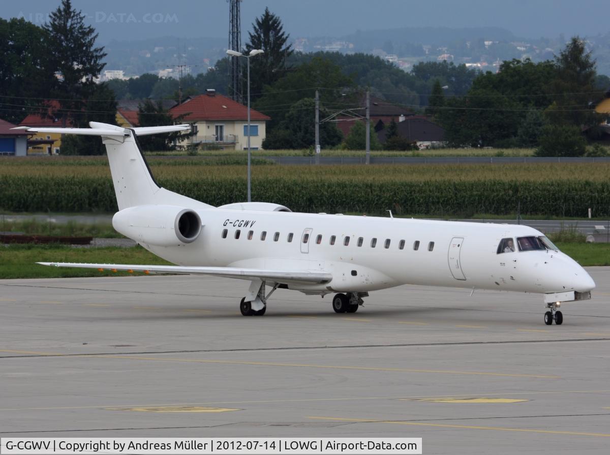 G-CGWV, 2000 Embraer ERJ-145MP (EMB-145MP) C/N 145362, All white Eastern Airways,