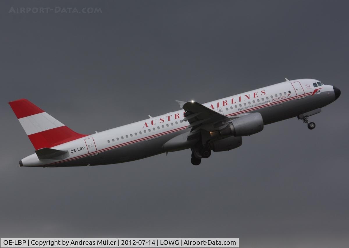 OE-LBP, 1998 Airbus A320-214 C/N 797, Austrian Retro Jet.