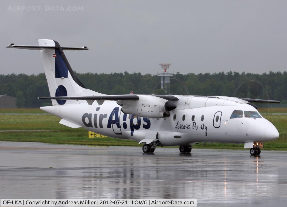 OE-LKA, 2001 Dornier 328-100 C/N 3110, For Austrian to Vienna.