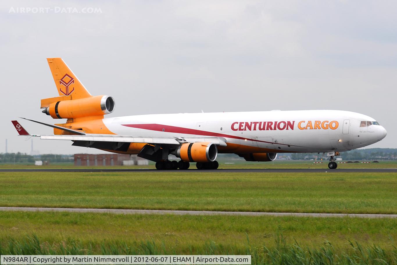 N984AR, 1992 McDonnell Douglas MD-11F C/N 48429, Centurian Cargo