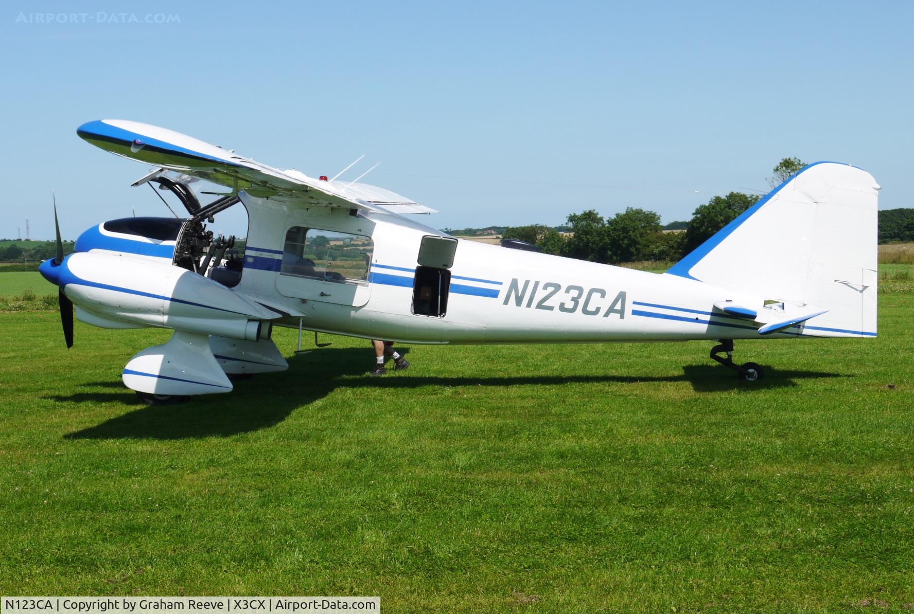 N123CA, 1964 Dornier Do-28A-1 C/N 3051, Parked in the sun.
