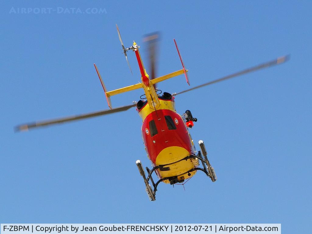 F-ZBPM, Eurocopter-Kawasaki EC-145 (BK-117C-2) C/N 9022, DRAGON 33 Grand Crohot beach, Cap Ferret