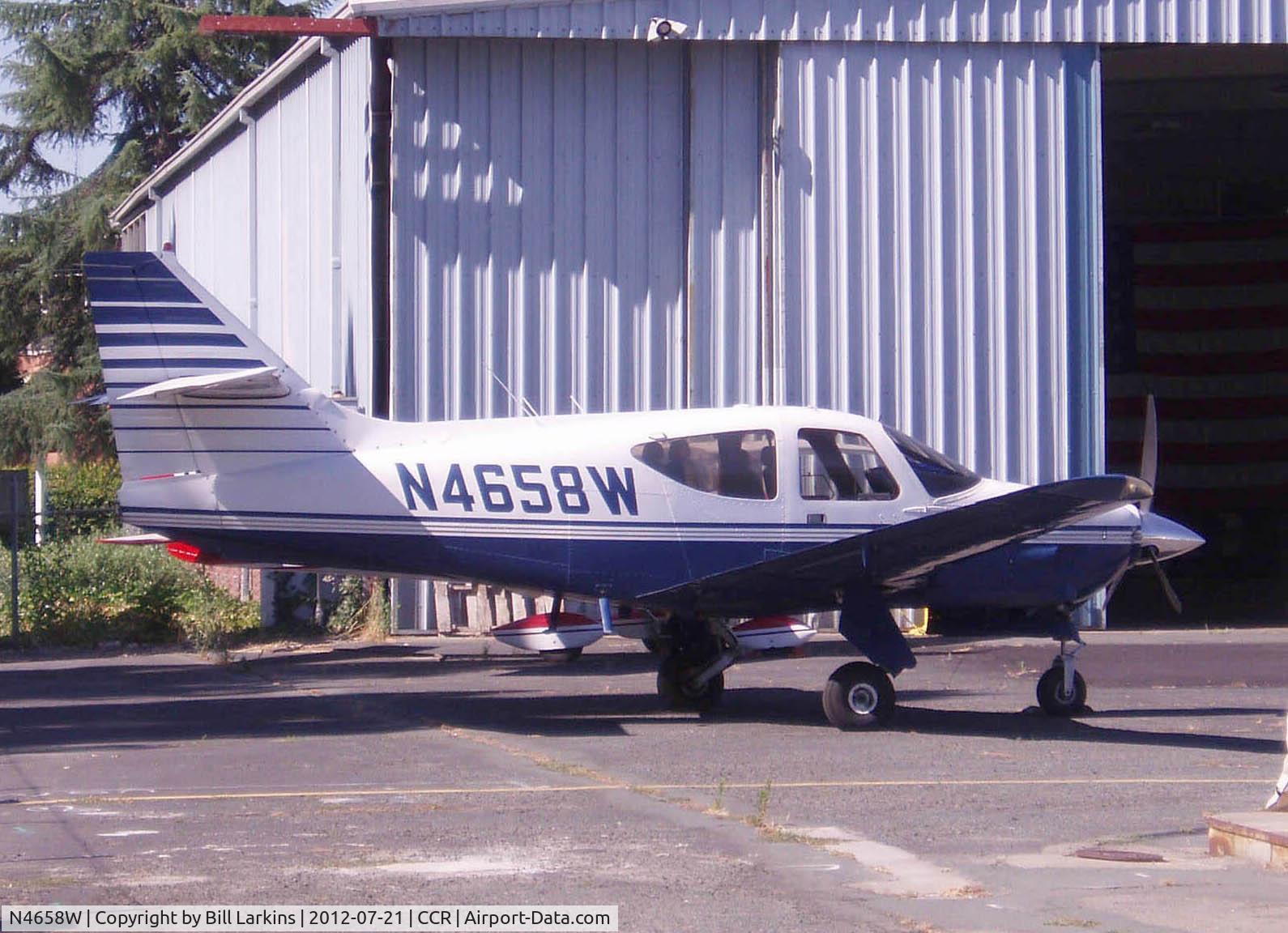 N4658W, 1977 Rockwell International 112TCA Commander C/N 13188, Visitor?