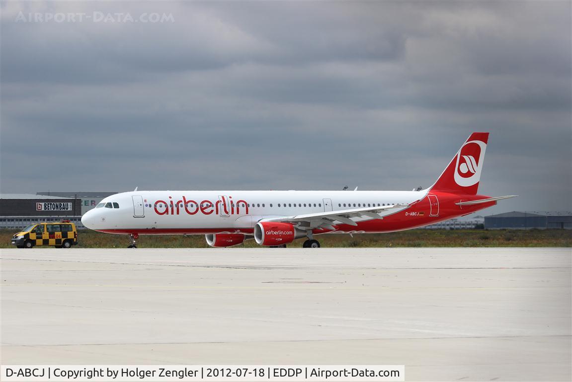 D-ABCJ, 2012 Airbus A321-211 C/N 5126, On taxiway November expecting take-off on rwy 26R....