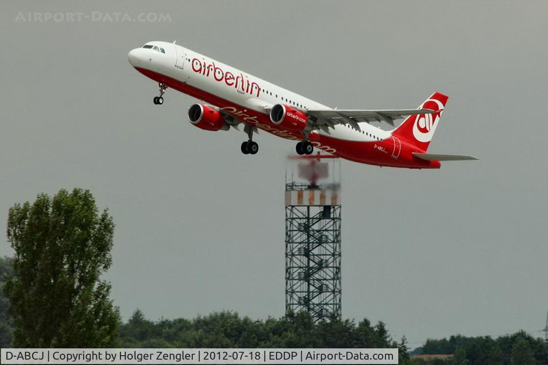 D-ABCJ, 2012 Airbus A321-211 C/N 5126, Leaving LEJ with direction PMI....