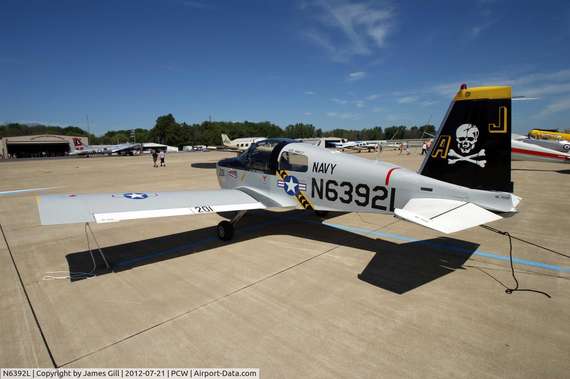 N6392L, 1972 American Aviation AA-1A Trainer C/N AA1A-0392, Taken at  Ottawa County Regional Airport