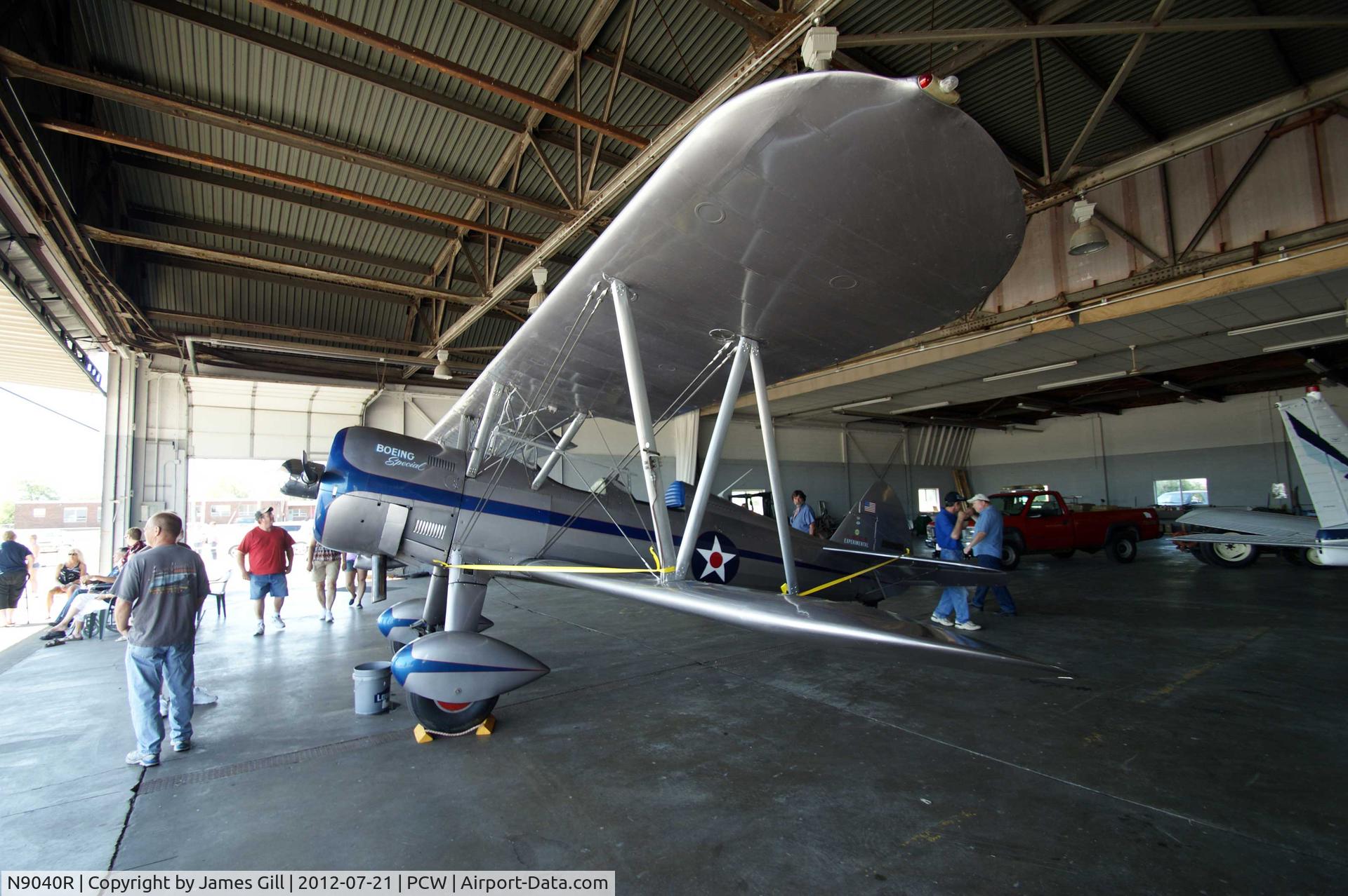 N9040R, 1942 Boeing PT-17 Kaydet (A75N1) C/N 75-4246, Taken at Ottawa County Regional airport