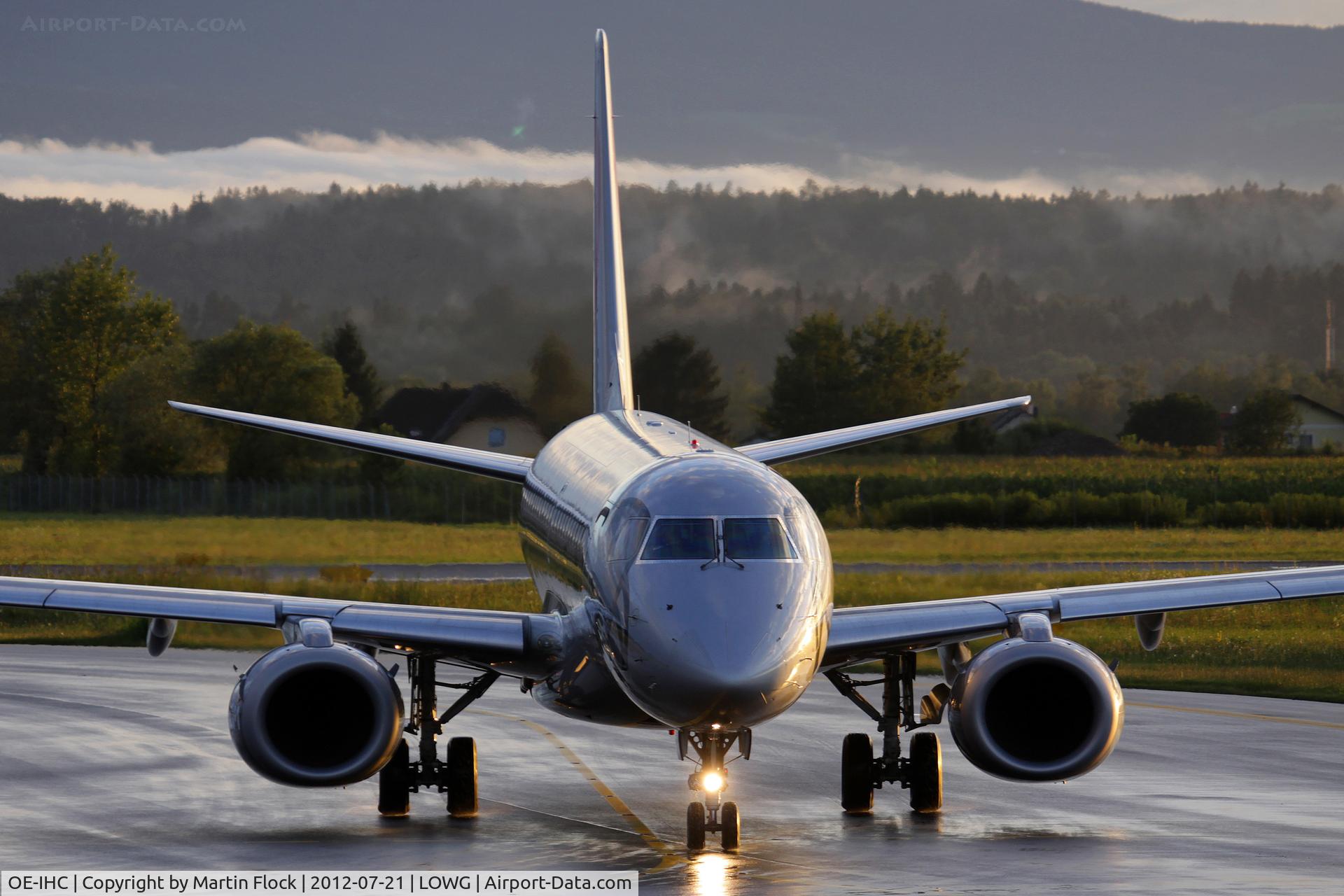 OE-IHC, 2010 Embraer 190LR (ERJ-190-100LR) C/N 19000349, .....