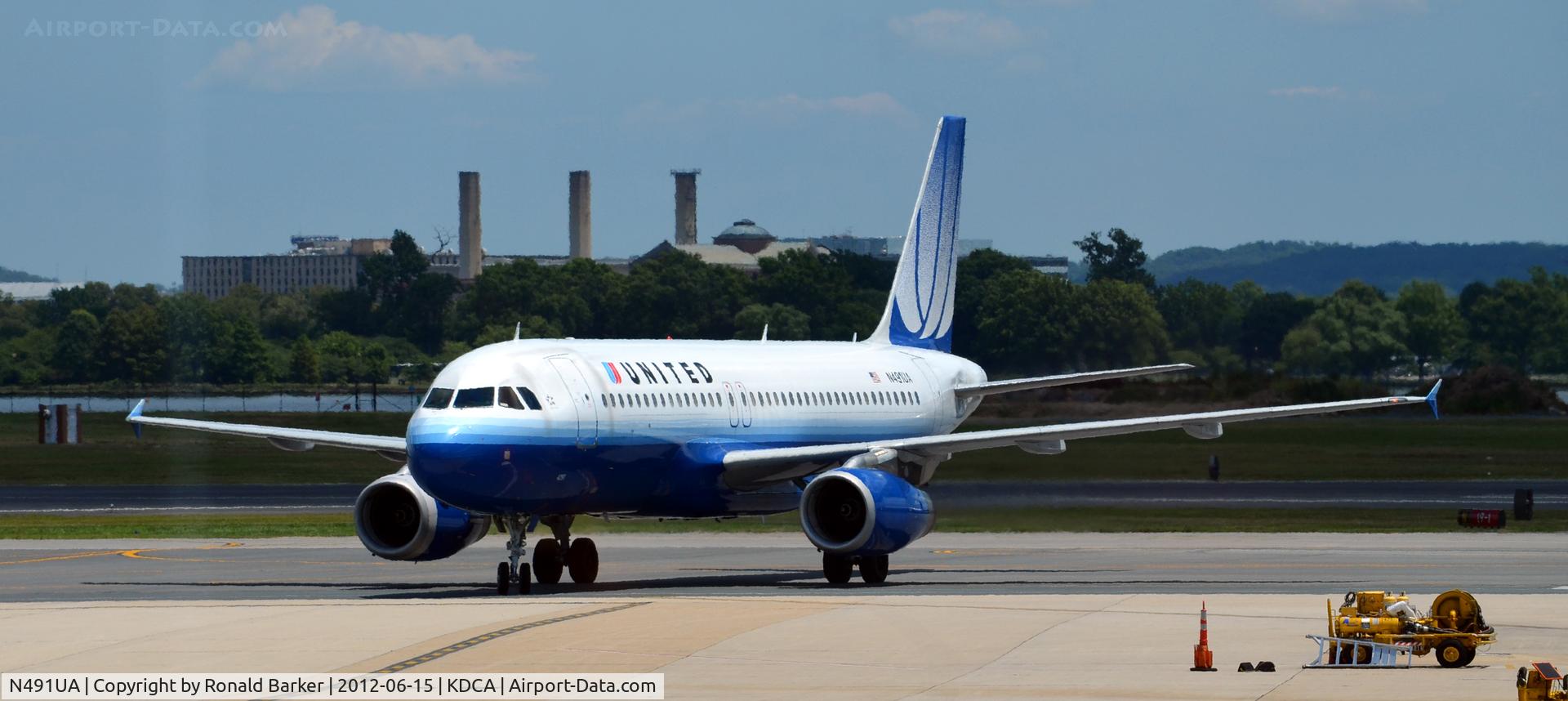 N491UA, 2002 Airbus A320-232 C/N 1741, DCA, VA