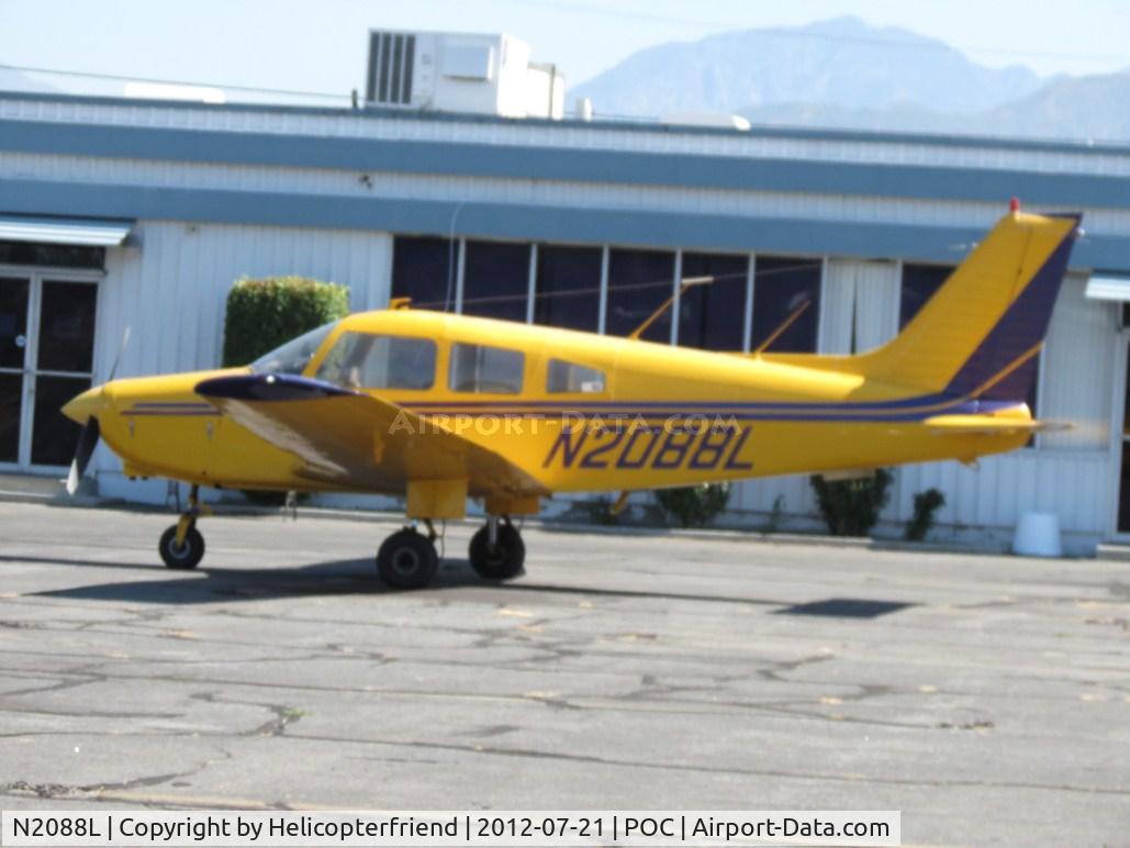 N2088L, 1978 Piper PA-28-161 Warrior C/N 28-7916240, Parked on the north side by flying school parking area