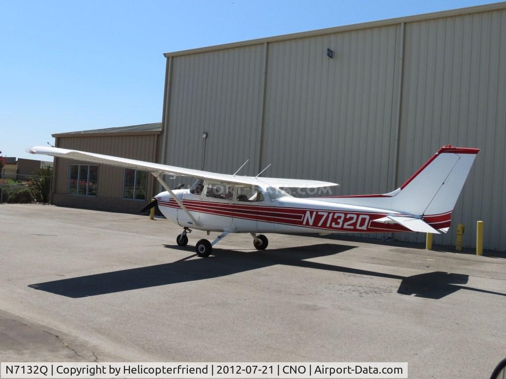 N7132Q, 1972 Cessna 172L C/N 17260432, Parked on the southside of Plames Of Fame museum