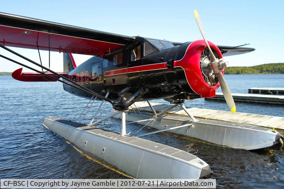 CF-BSC, 1946 Noorduyn Norseman V C/N N29-17, Restore CF-BSC visits Re Lake for 