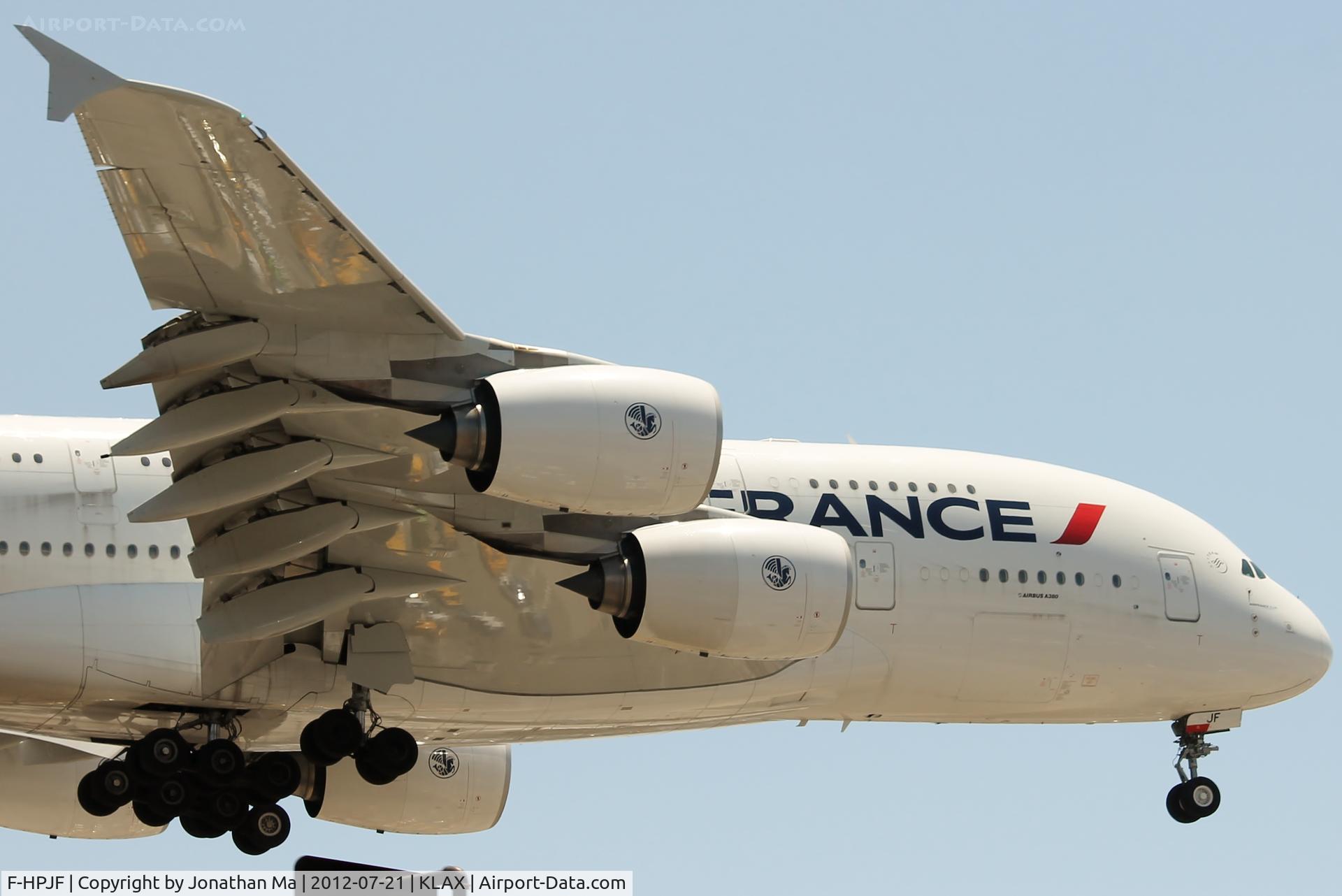 F-HPJF, 2010 Airbus A380-861 C/N 064, Up-close
