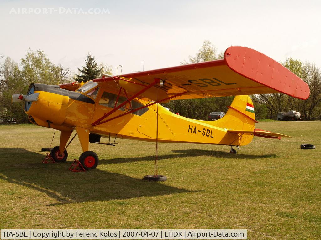 HA-SBL, 1969 PZL-Okecie PZL-101A Gawron C/N 119294, Dunakeszi