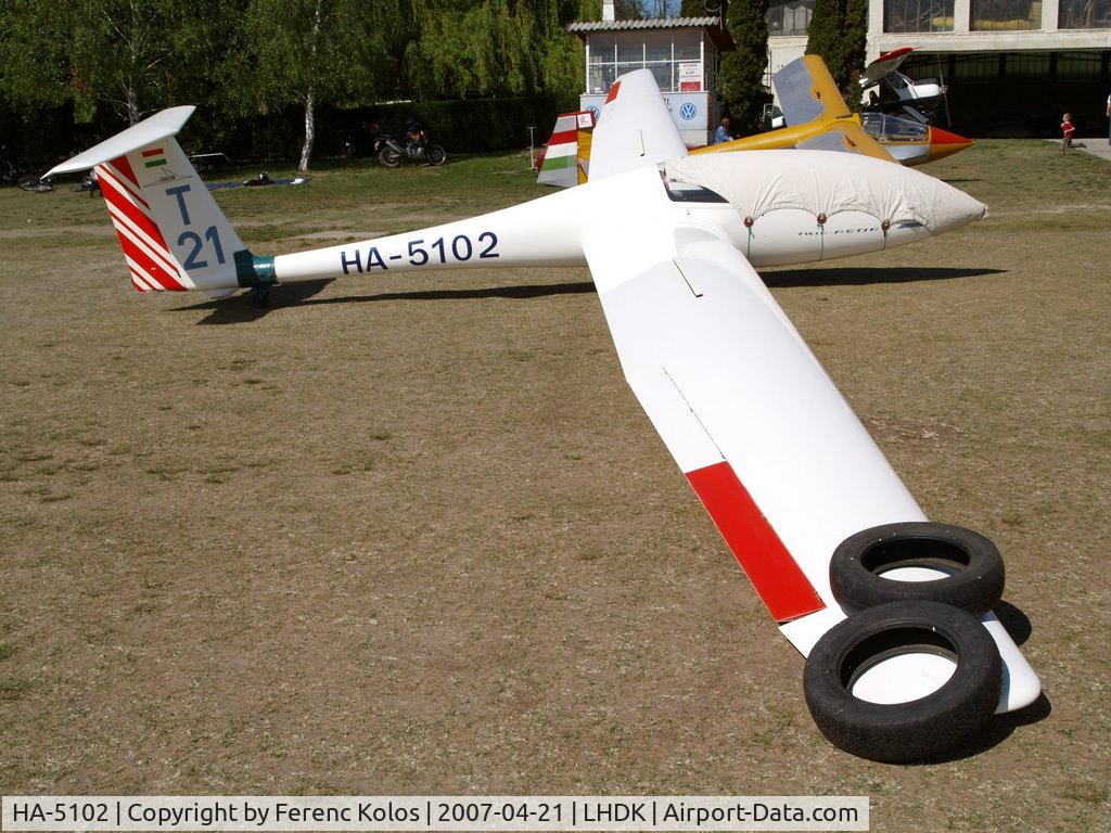 HA-5102, Grob G-103 Twin Astir C/N 3183, Dunakeszi