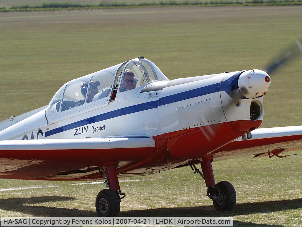 HA-SAG, 2007 Zlin Z-526F Trener Master C/N 1253, Dunakeszi