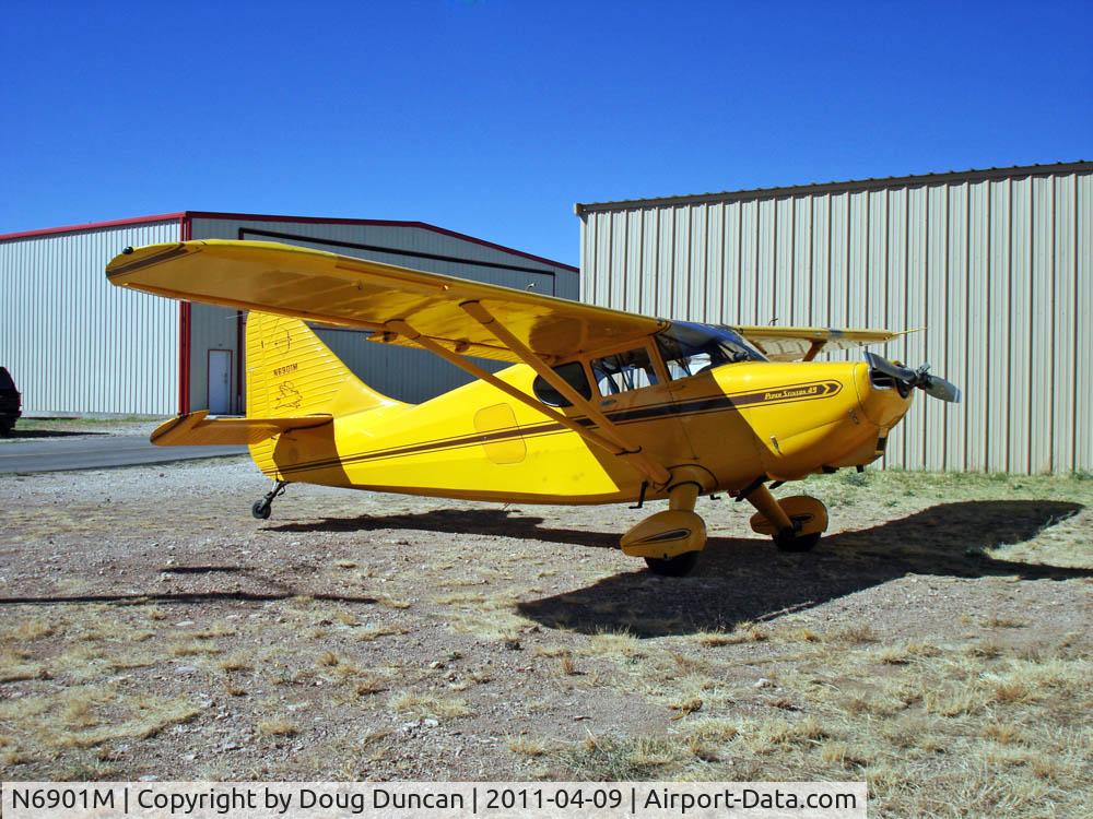 N6901M, 1949 Stinson 108-3 Voyager C/N 108-4901, Seen at Alpine-Casparis Airport in Alpine, Texas