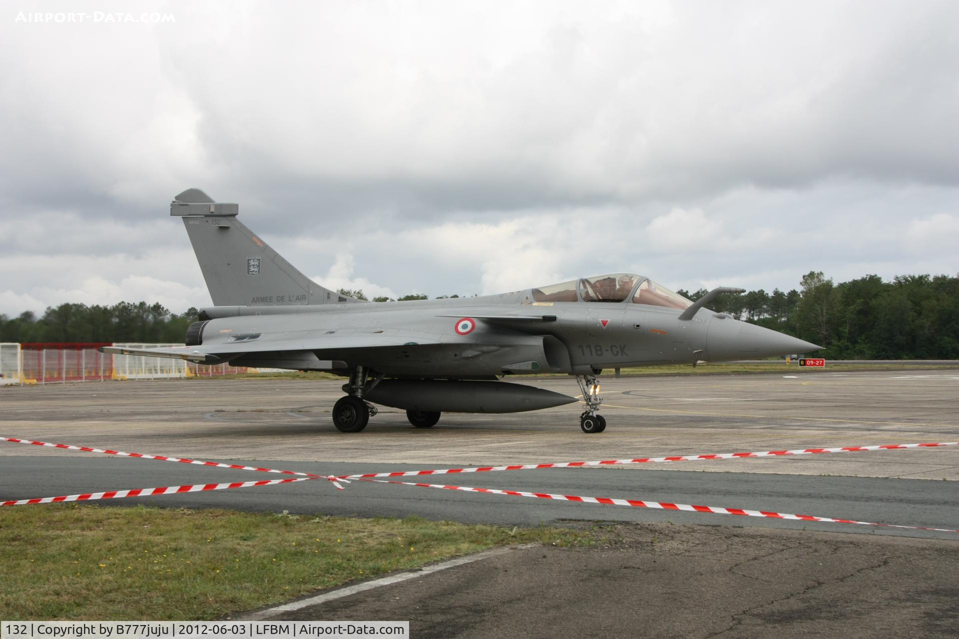 132, Dassault Rafale C C/N 132, at Mont de Marsan