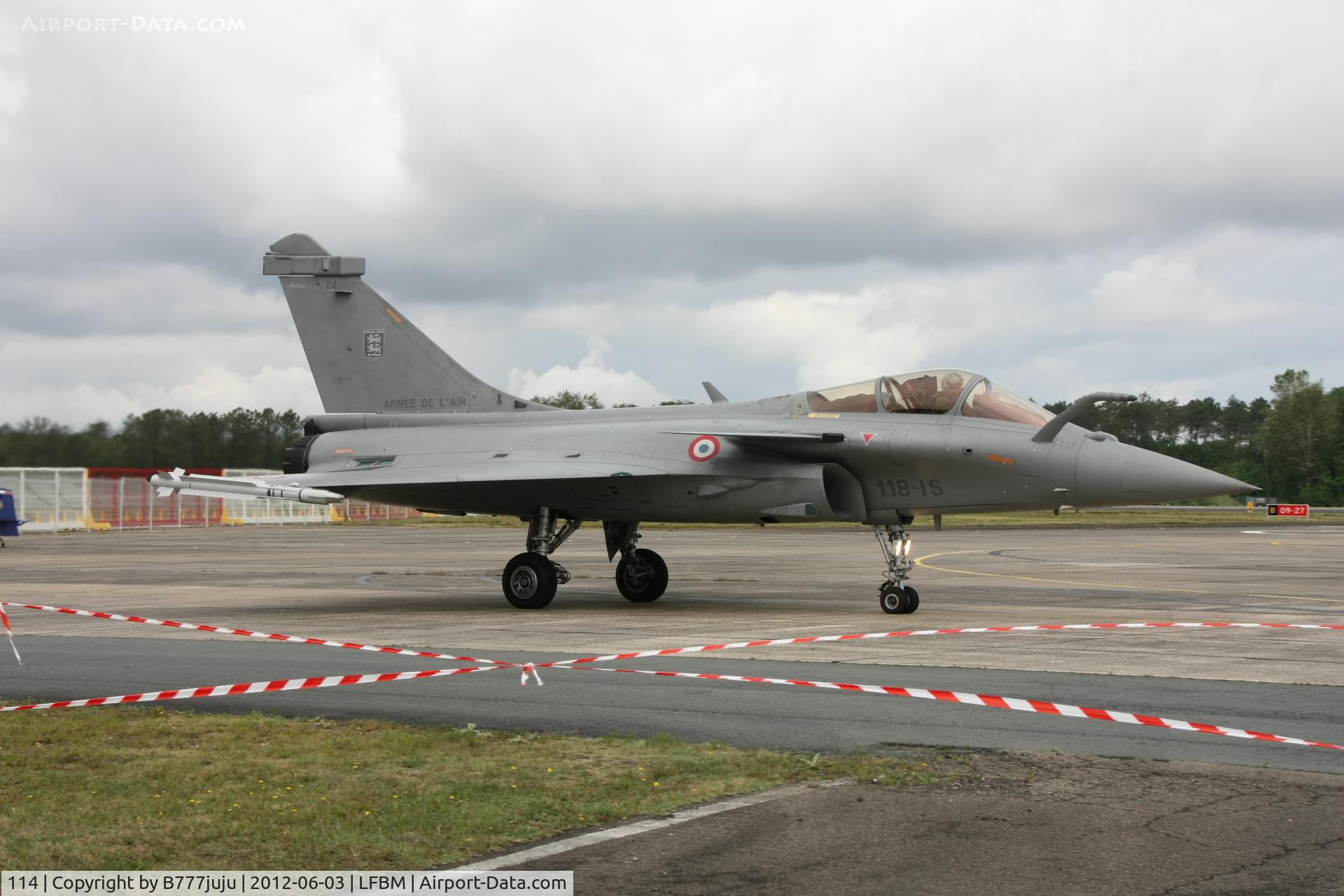 114, Dassault Rafale C C/N 114, at Mont de Marsan