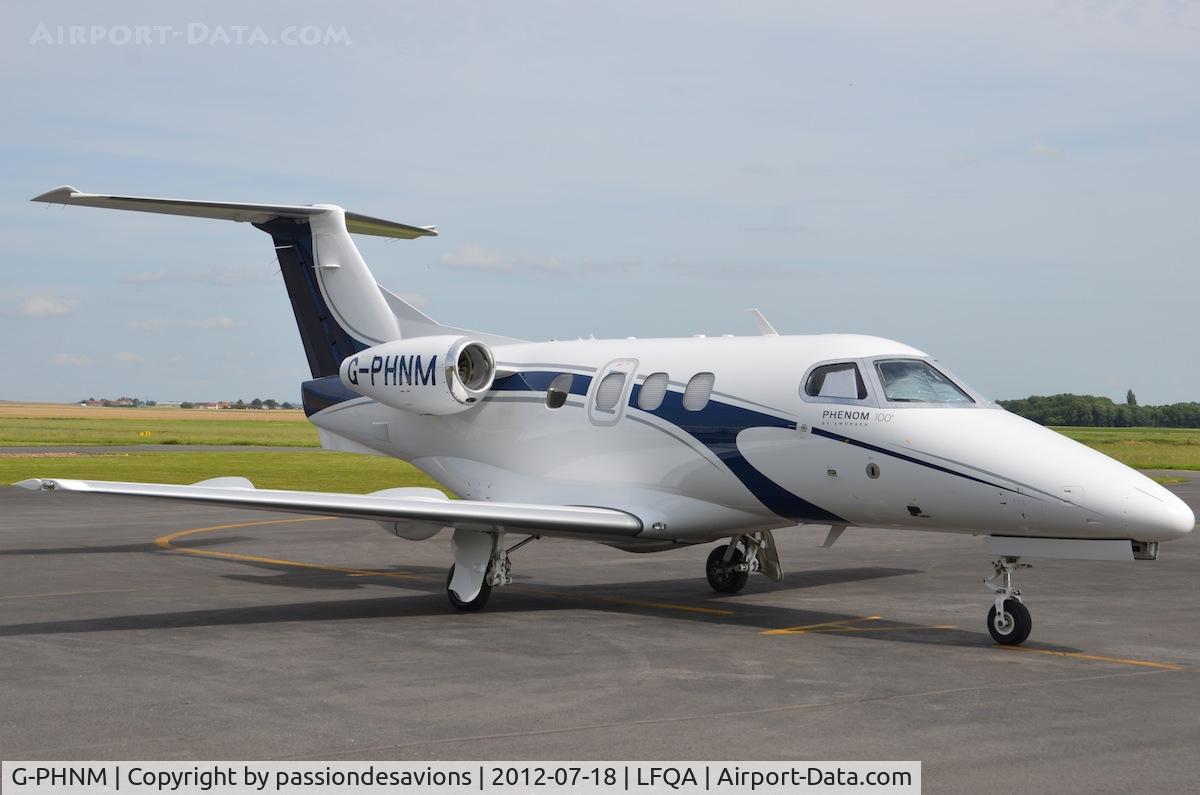 G-PHNM, 2010 Embraer EMB-500 Phenom 100 C/N 50000165, On the apron