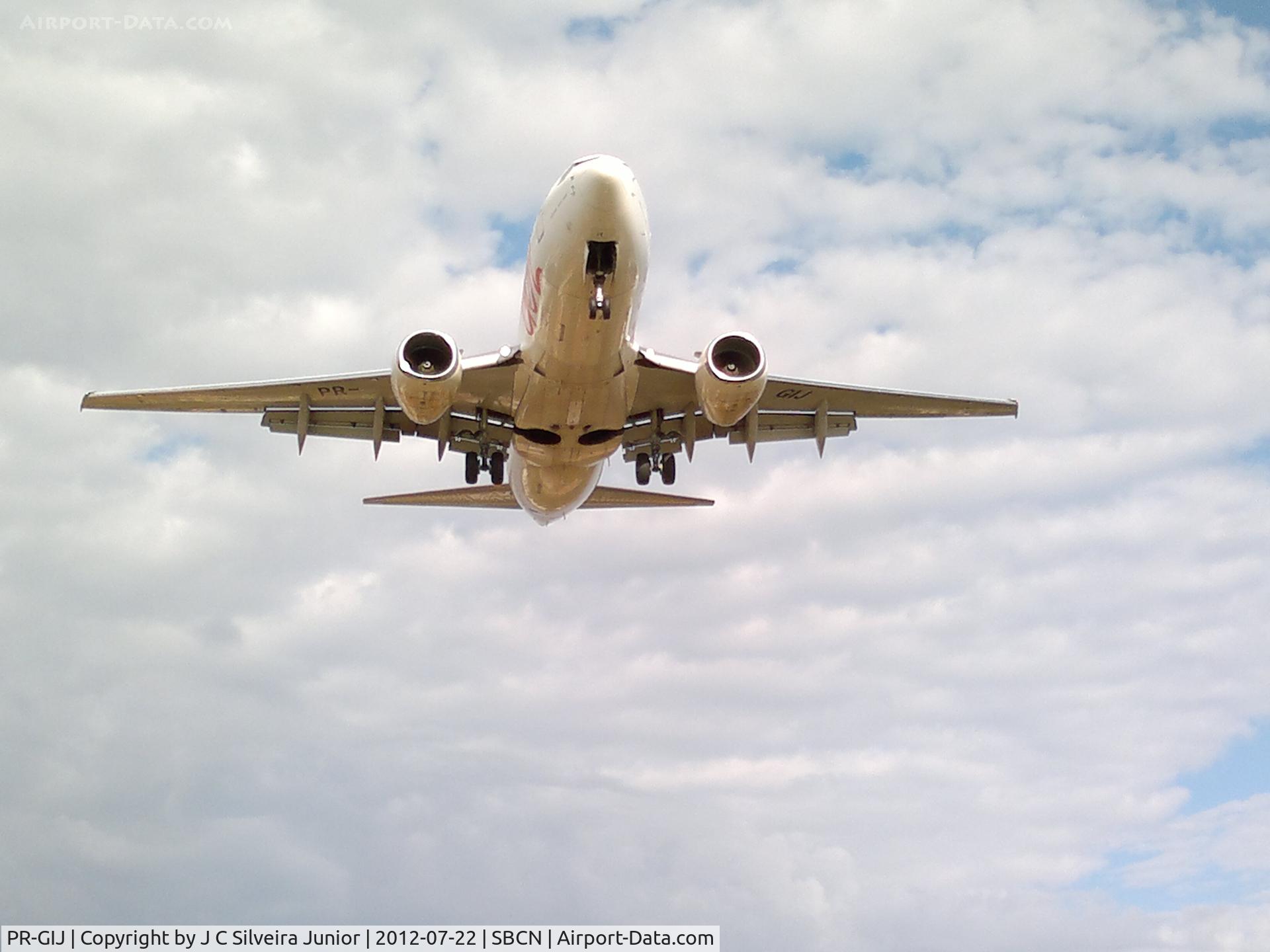 PR-GIJ, 2002 Boeing 737-7L9 C/N 28012, GOL, final of SBCN (ex SWKN)