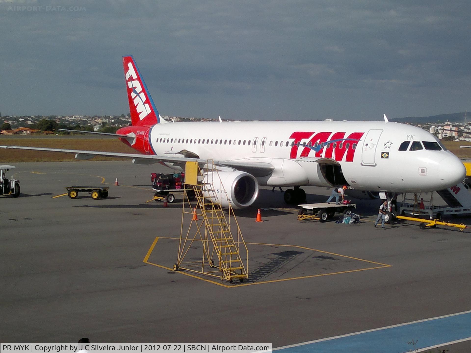 PR-MYK, 2010 Airbus A320-214 C/N 4544, TAM. SBCN, ex SWKN.