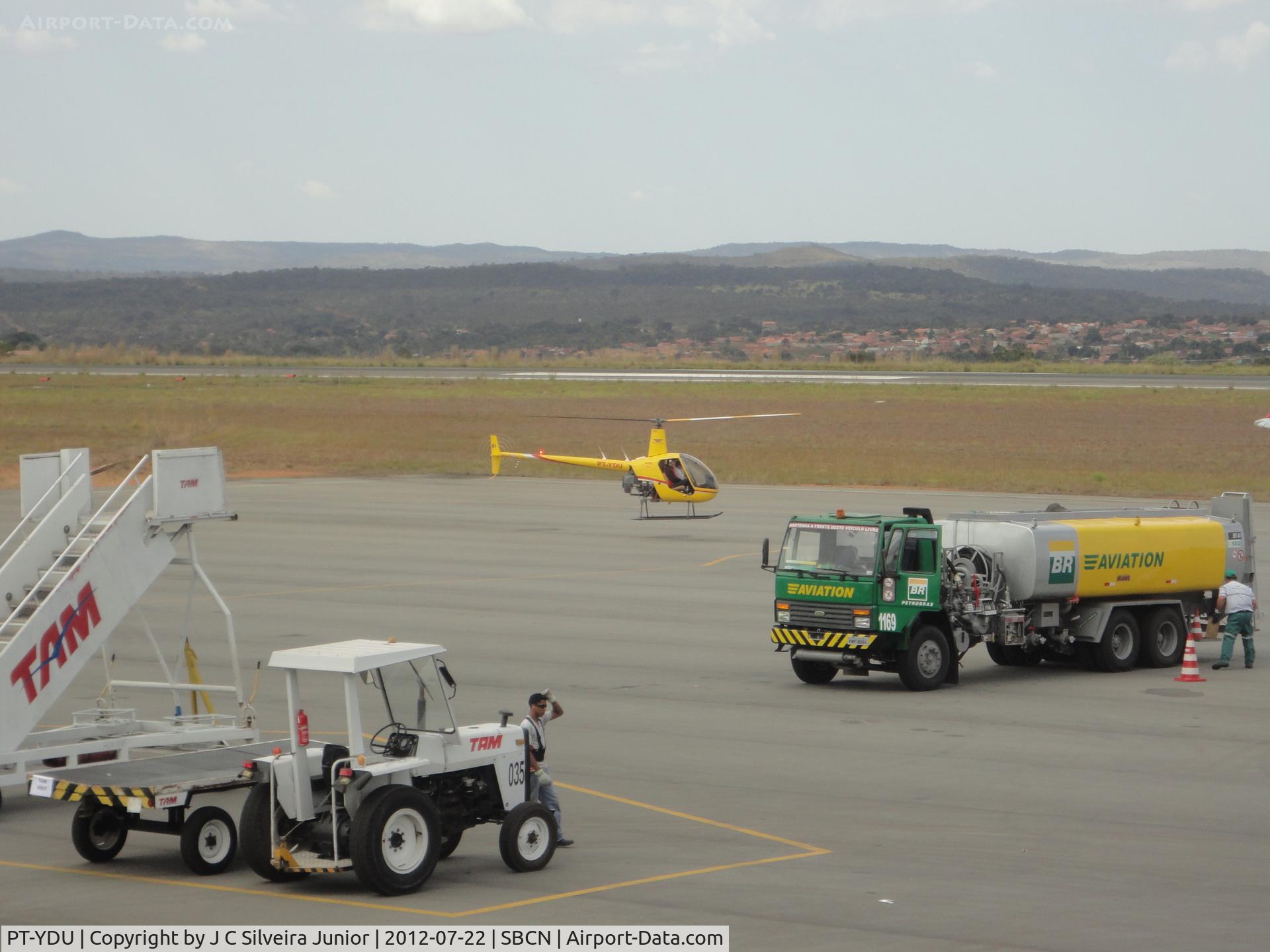 PT-YDU, 2005 Robinson R22 Alpha C/N 2569, Start to instruction at Caldas Novas