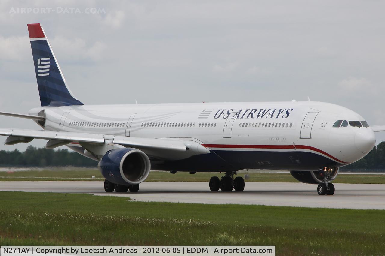 N271AY, 2000 Airbus A330-323 C/N 0323, US Airways