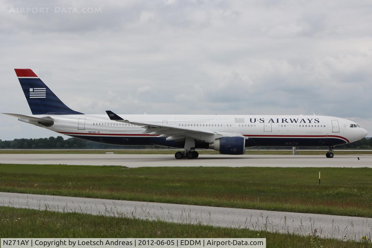 N271AY, 2000 Airbus A330-323 C/N 0323, US Airways