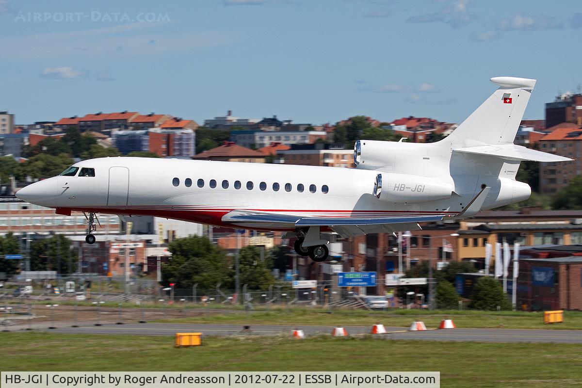 HB-JGI, 2009 Dassault Falcon 7X C/N 067, Rabbit Air