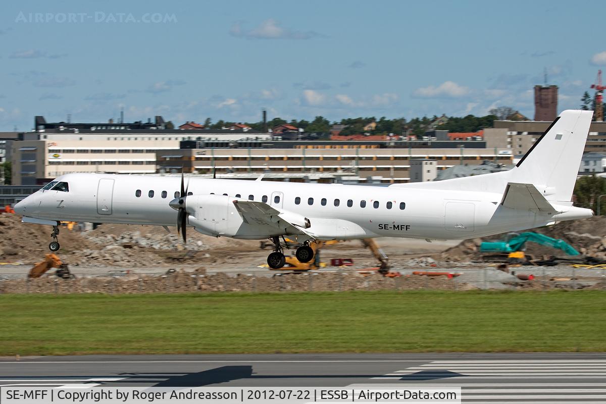 SE-MFF, 1996 Saab 2000 C/N 2000-038, Golden Air DC560 from Ängelholm, opf Kullaflyg