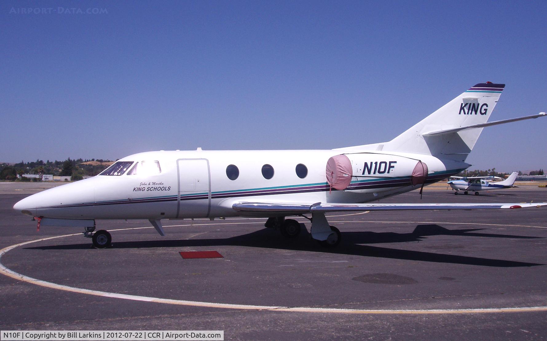 N10F, 1974 Dassault Falcon 10 C/N 12, Visitor