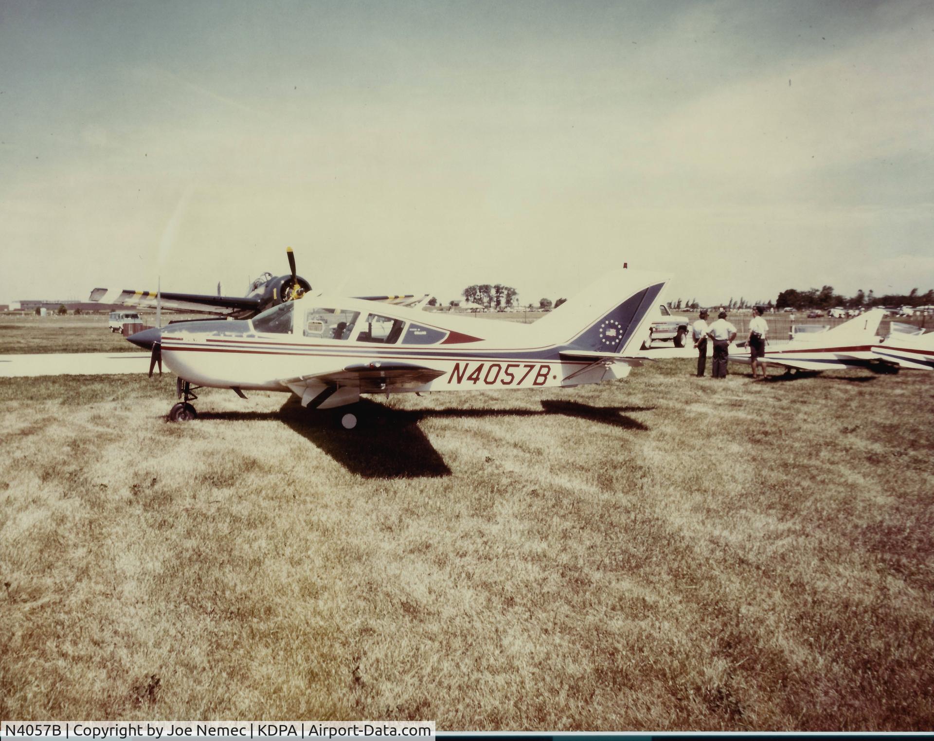 N4057B, 1974 Bellanca 17-30A Viking C/N 75-30739, At DuPage Airshow 1976