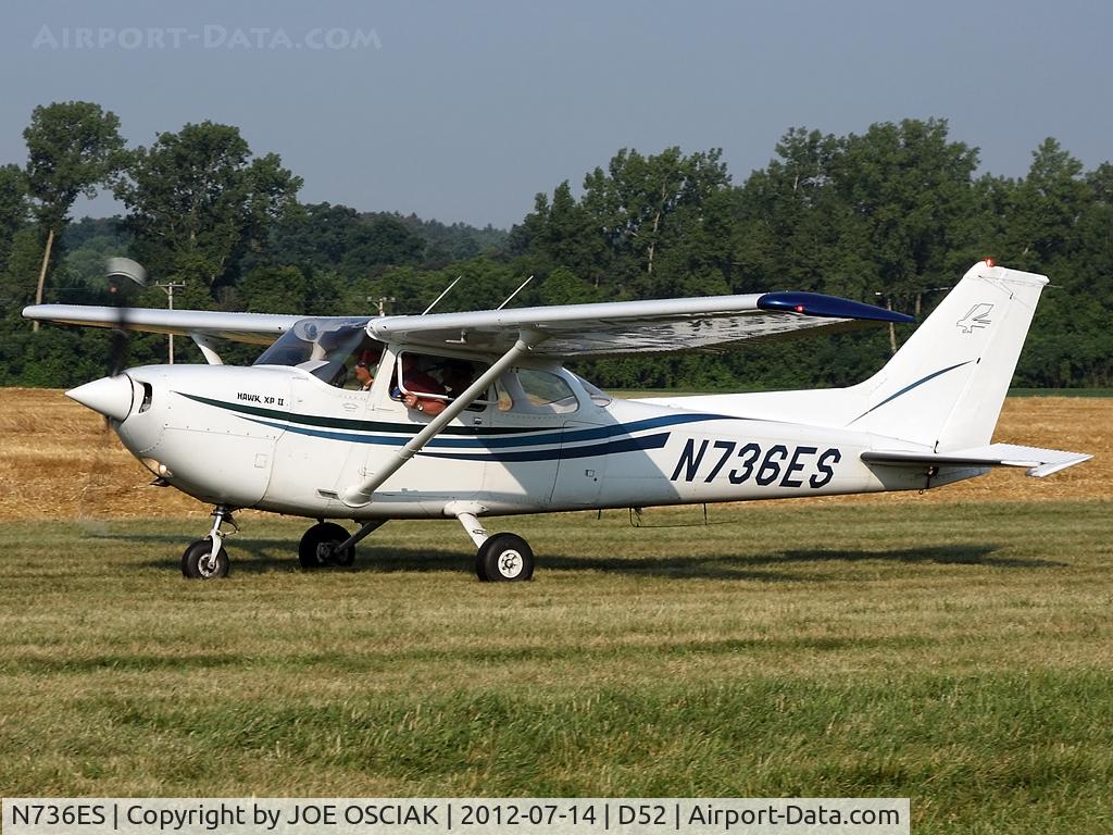 N736ES, 1977 Cessna R172K Hawk XP C/N R1722474, at Geneseo
