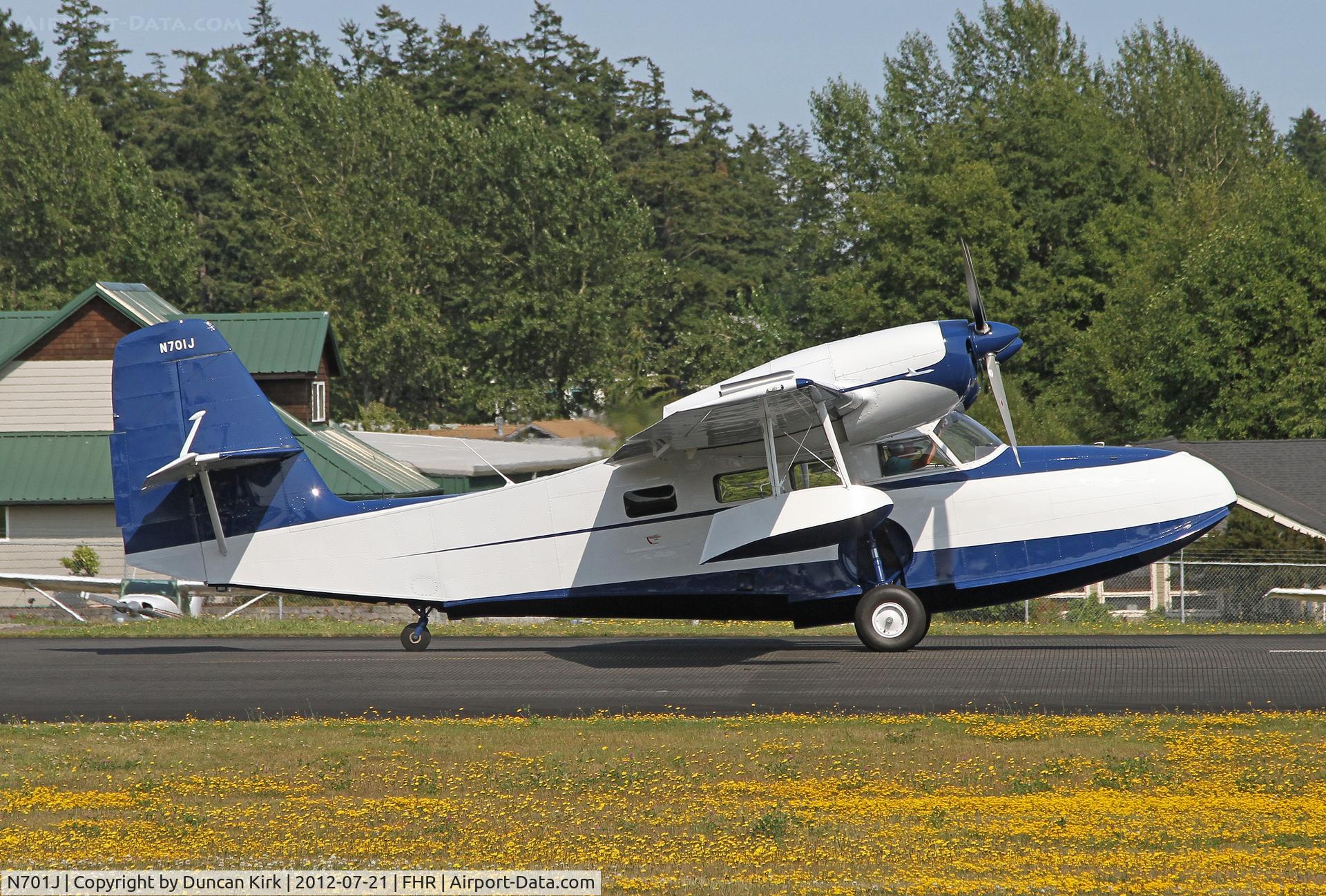 N701J, Grumman G-44 Widgeon C/N 1373, This beauty was up from Battle Ground, WA