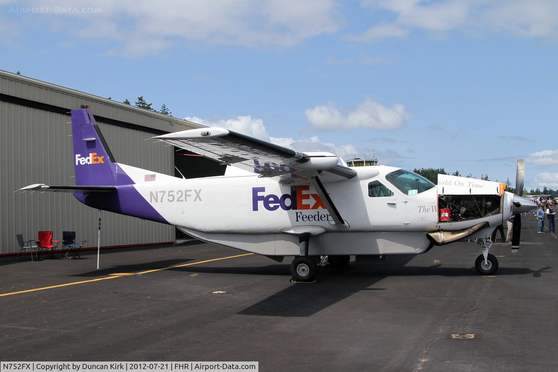 N752FX, 1996 Cessna 208B Super Cargomaster C/N 208B0517, Participating in the static display