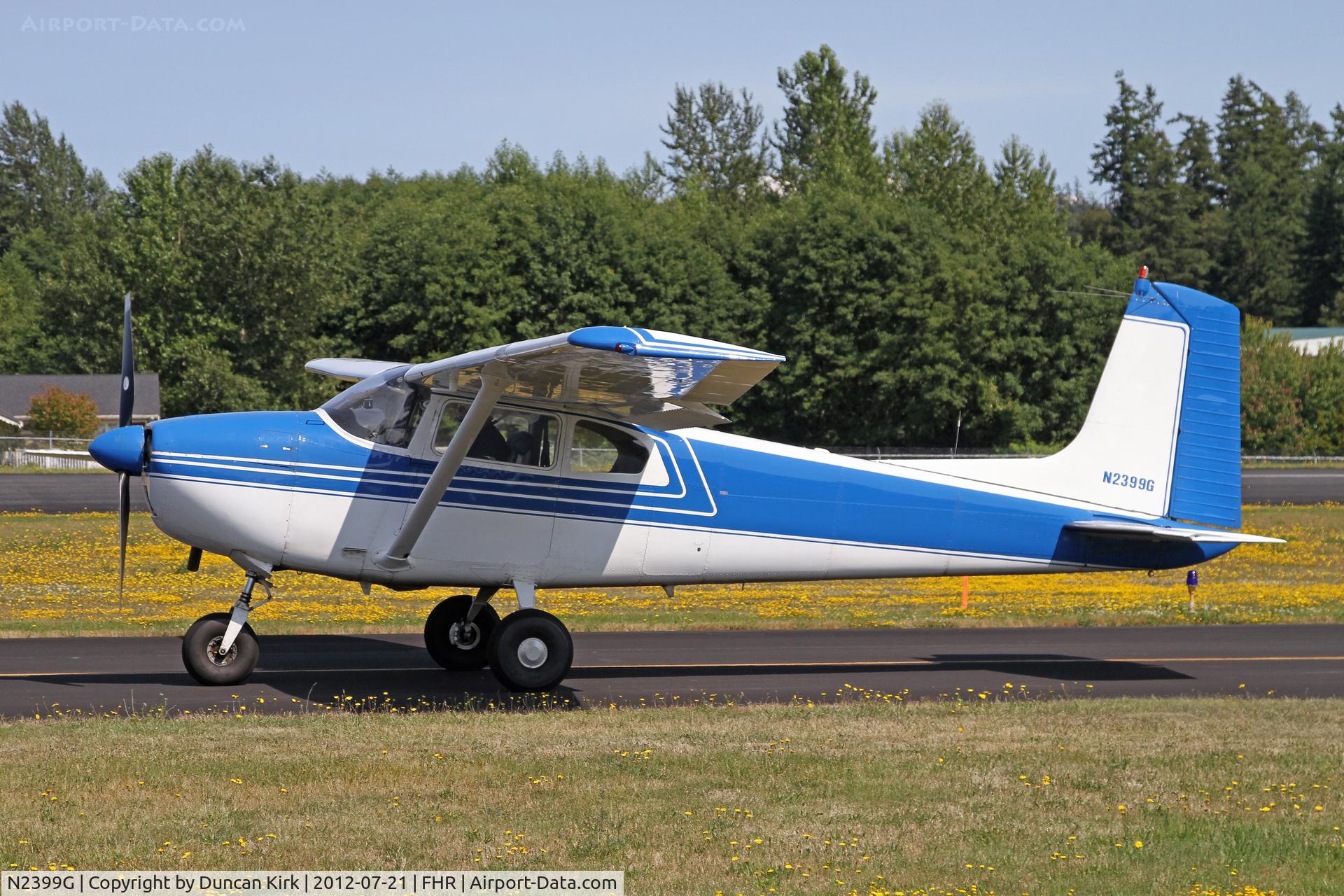 N2399G, 1958 Cessna 182B Skylane C/N 51699, Visiting from Snohomish
