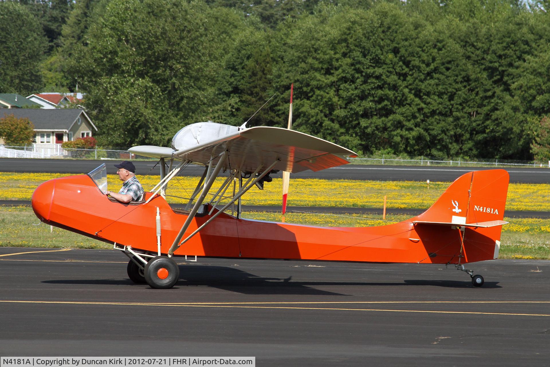N4181A, 1966 Aerosport Woody Pusher C/N 1 (N4181A), There must be chilly days!
