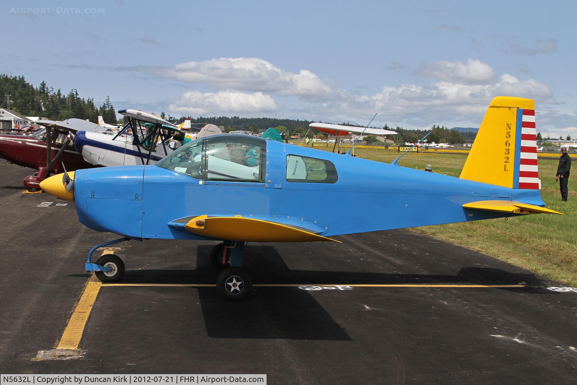 N5632L, 1968 American AA-1 Yankee C/N AA1-0032, AA1 in the fly-in static display