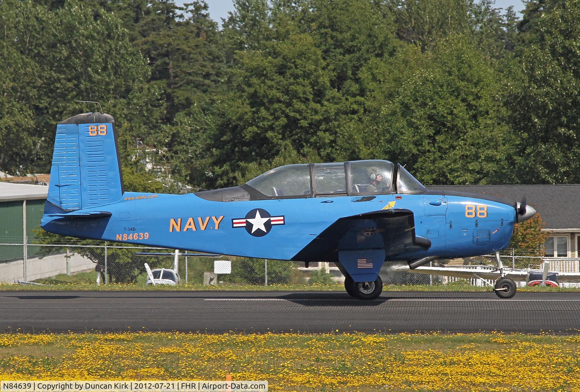 N84639, 1956 Beech D-45 Mentor C/N BG-241, Fly-in participant