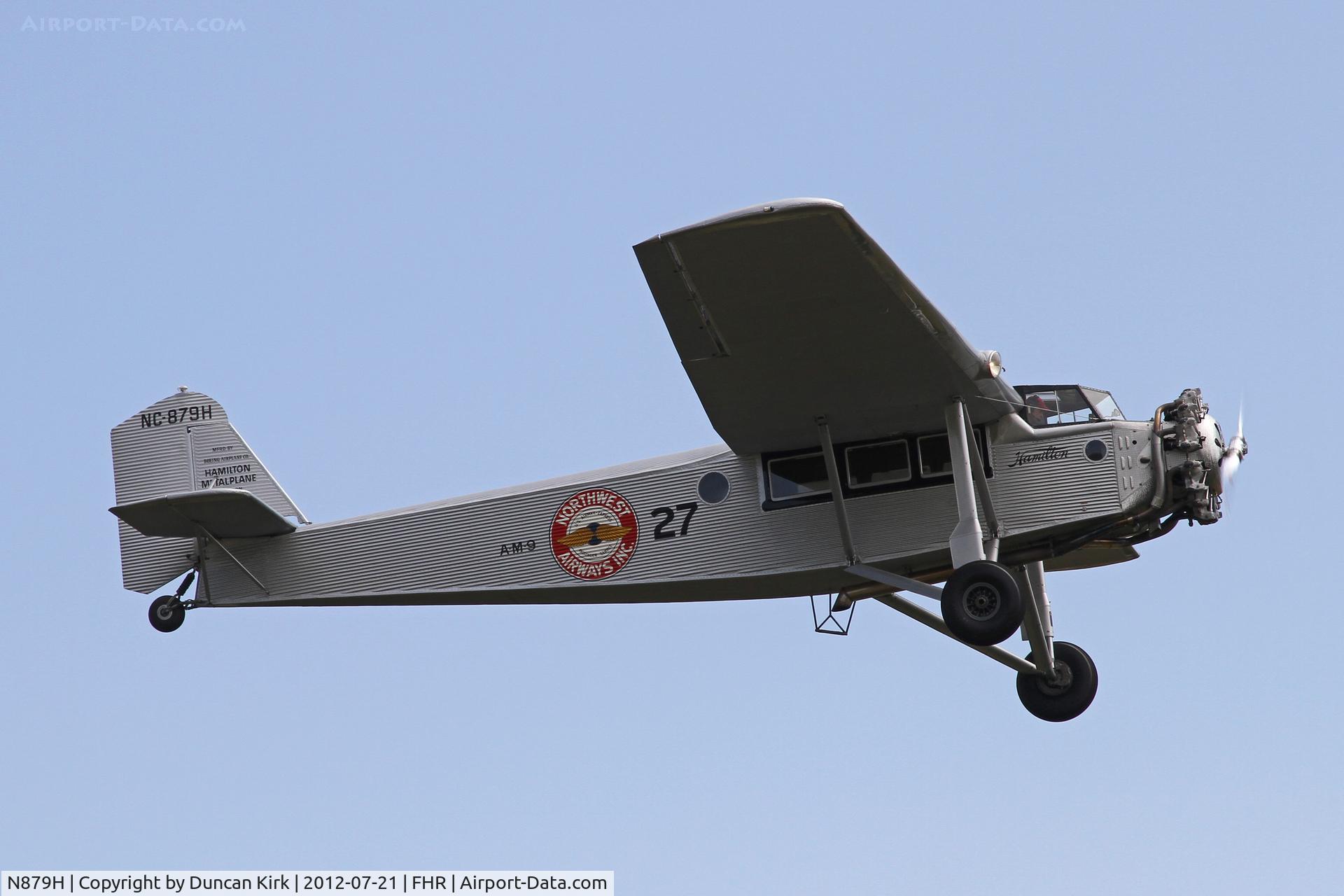 N879H, 1929 Hamilton Metalplane H47 C/N 65, This is a rare beast