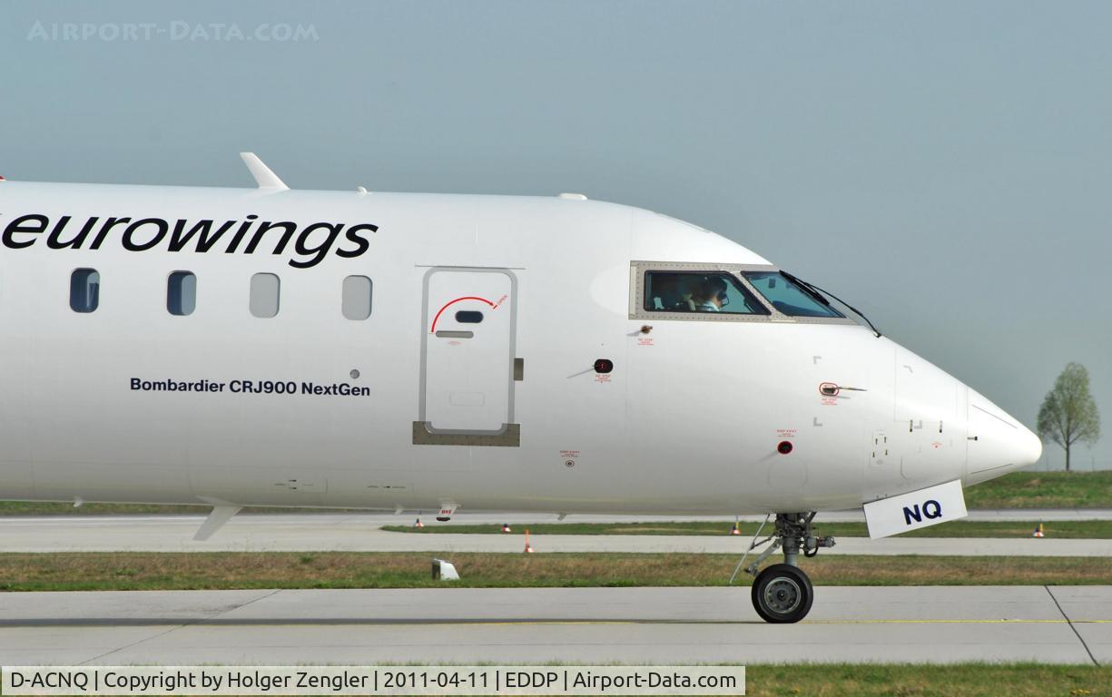 D-ACNQ, 2010 Bombardier CRJ-900LR (CL-600-2D24) C/N 15260, Close shot on taxi to rwy 26R...