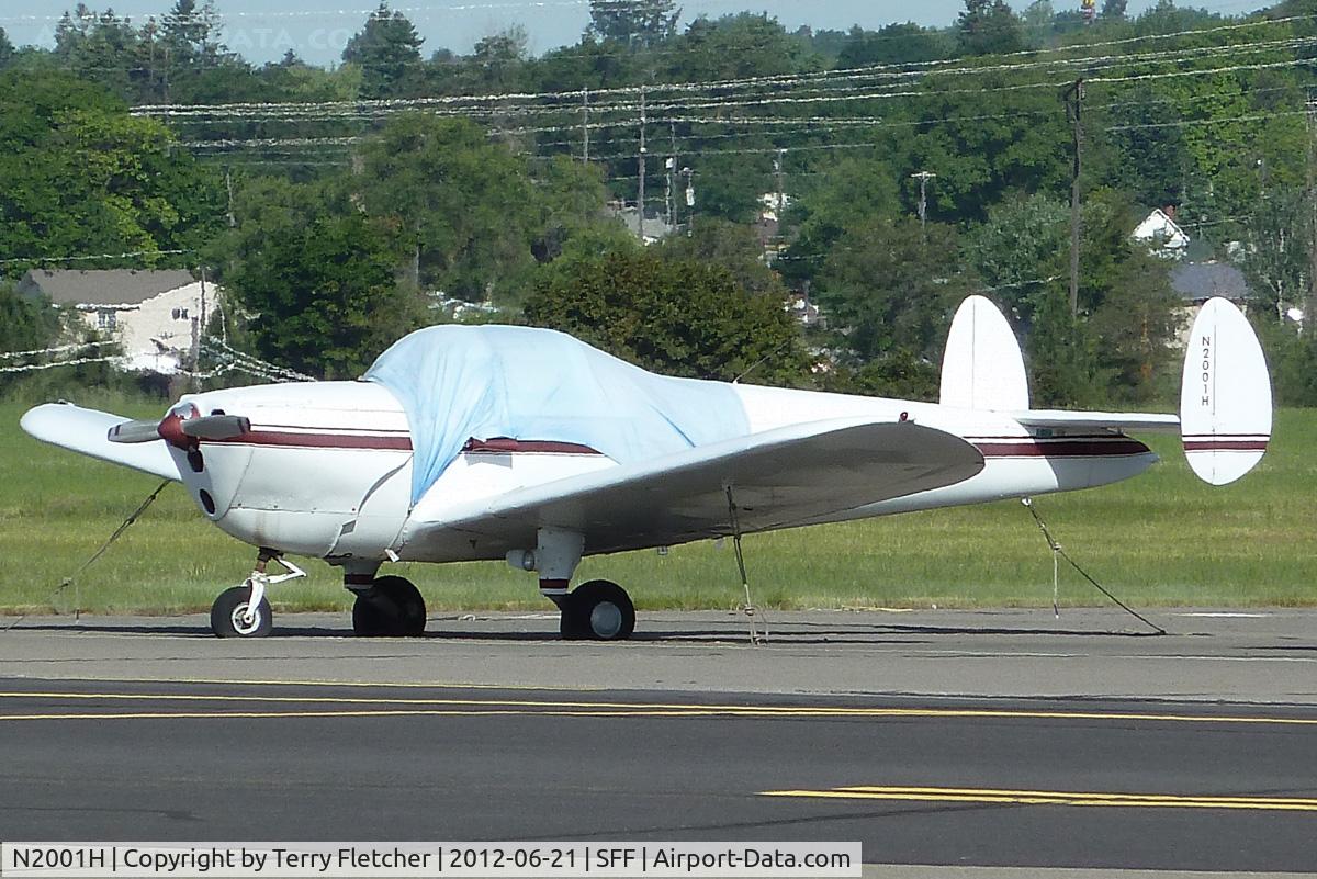N2001H, 1946 Erco 415C Ercoupe C/N 2624, 1946 Engineering & Research ERCOUPE 415-C, c/n: 2624 at Spokane Felts Field