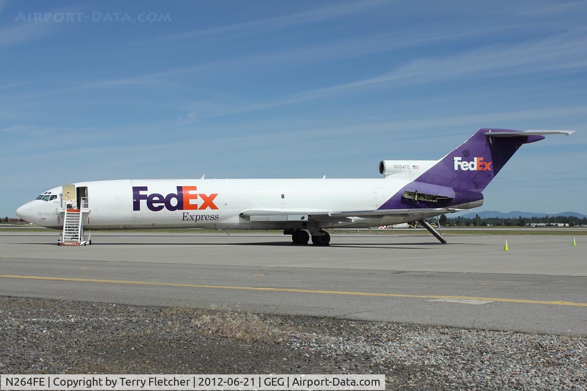 N264FE, 1979 Boeing 727-233F C/N 21626, 1979 Boeing 727-233, c/n: 21626 at Spokane International