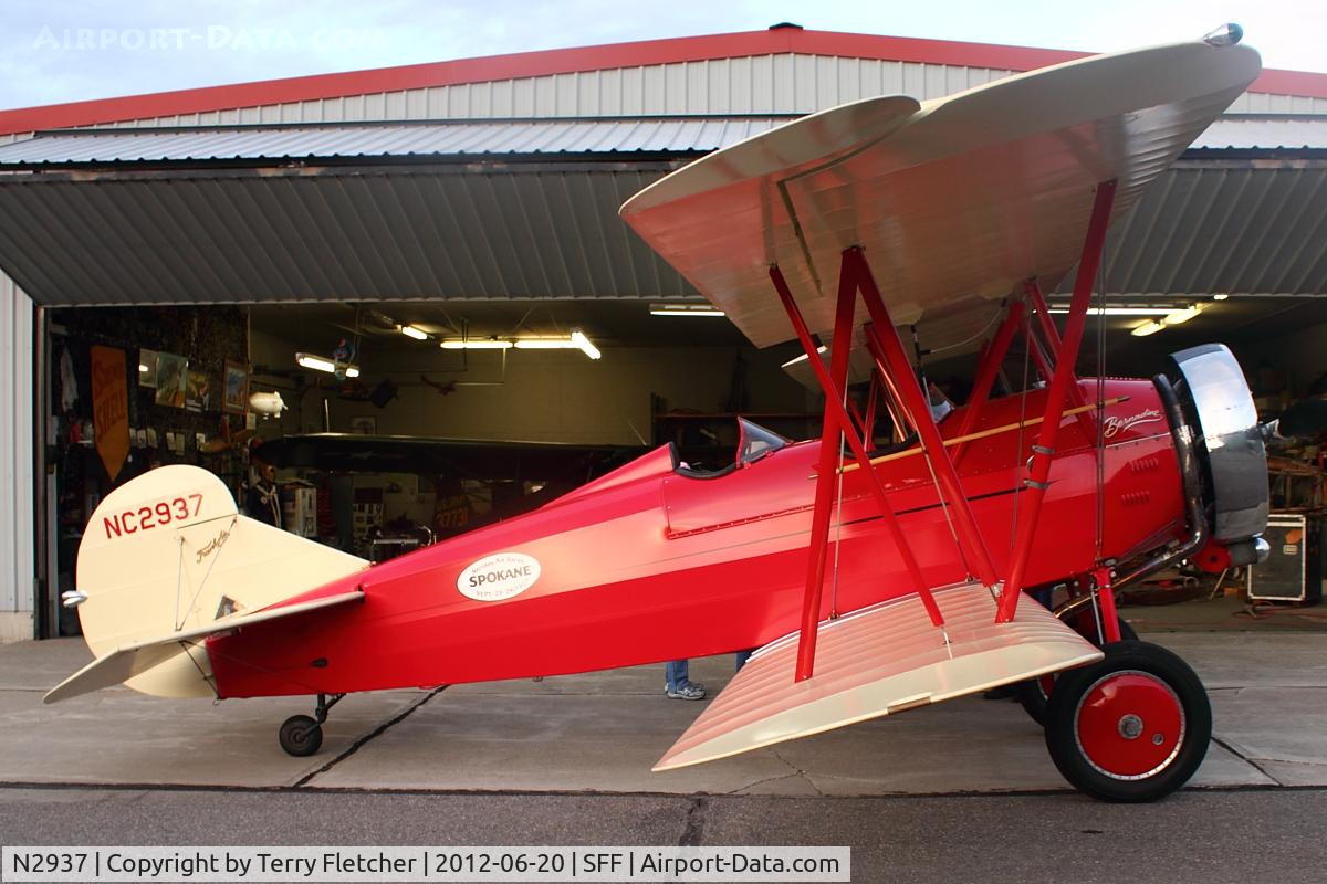 N2937, 1927 Travel Air 2000 C/N 185, 1927 Travel Air 2000, c/n: 185 at Spokane Felts Field